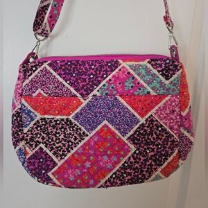 Vera Bradley Colorful Patchwork Crossbody  Bag